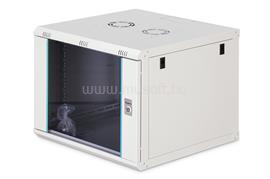 DIGITUS DN-37106 19" 9U 474x600x600mm lapraszerelt üvegajtós szürke Dynamic-N fali rack szekrény DIGITUS_DN-37106 small