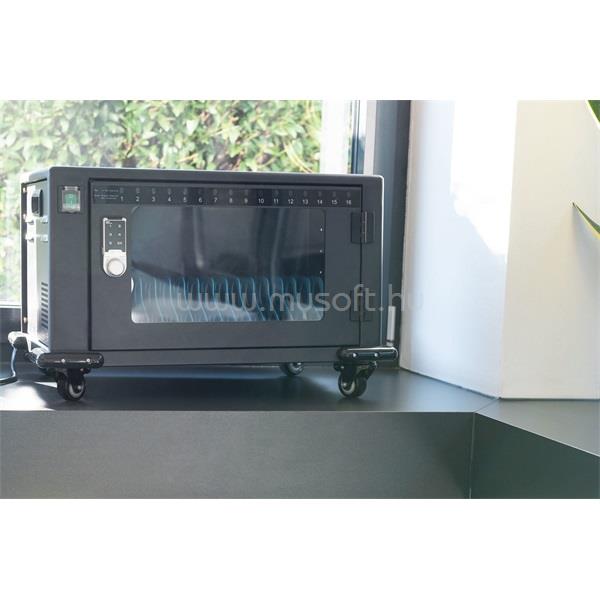DIGITUS DN-45003 16 állomásos (max. 14") tablet és notebook töltőkocsi