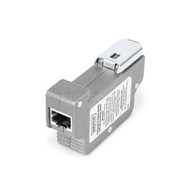 DIGITUS DN-95421 DIN sínes PoE túlfeszültségvédő RJ45 szürke DIGITUS_DN-95421 small