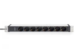 DIGITUS DN-95428 1U rack alu 8 schuko dugaljas C20-as tápcsatlakozós hálózati elosztó DIGITUS_DN-95428 small