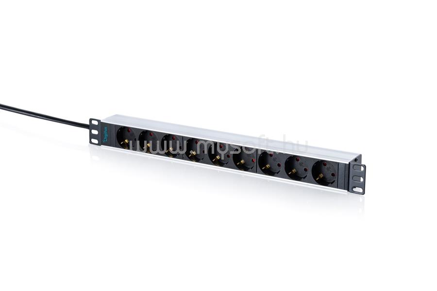 DIGITUS DN-95444 Túlfeszültségvédő 9DIN 2m Black/White