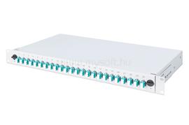 DIGITUS DN-96332/3 19" 1U 24xLC duplex OM3 toldóval pigtaillel és kötőkazettával szerelt optikai patch panel DIGITUS_DN-96332/3 small