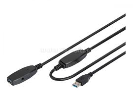 DIGITUS Extension Cable USB 3.0 SuperSpeed Type USB A/A M/F active black 15m DIGITUS_DA-73106 small