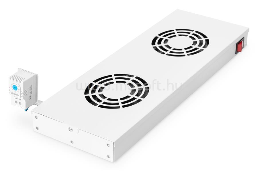 DIGITUS Fan unit for variable 483 mm (19") installation