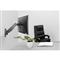 DIGITUS gázrugós fali univerzális (VESA 75 / 100) 1-es fekete monitor tartó konzol DA-90396 small