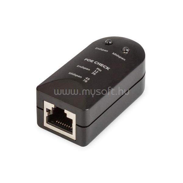DIGITUS Gigabit Ethernet PoE teszter