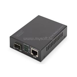 DIGITUS Gigabit PoE+ (RJ45-SFP) 30W SFP modul nélküli média konverter DIGITUS_DN-82140 small