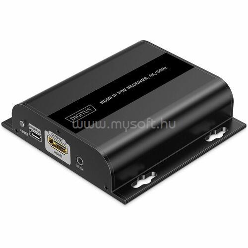 DIGITUS HDMI IP POE RECEIVER 4K/60HZ FOR DS-55353 120/200M ONETOMANY NS