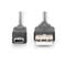 DIGITUS High Speed 2.0 mini USB B - USB type A kábel 1m DIGITUS_AK-300130-010-S small