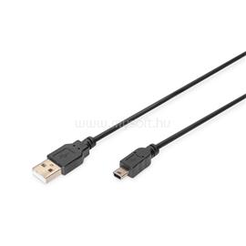 DIGITUS High Speed 2.0 mini USB B - USB type A kábel 3m DIGITUS_AK-300130-030-S small