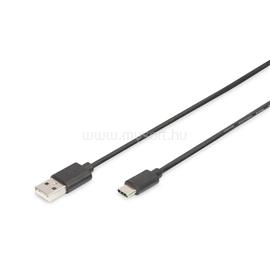 DIGITUS High Speed 2.0 USB type A - USB type-C kábel 1,8m DIGITUS_AK-300154-018-S small