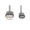 DIGITUS High Speed 2.0 USB type A - USB type-C kábel 1,8m DIGITUS_AK-300154-018-S small