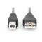 DIGITUS High Speed 2.0 USB type-B - USB type A fekete kábel 1,8m DIGITUS_AK-300102-018-S small