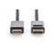 DIGITUS High Speed UHD 4K 3D 30Hz aranyozott 1.2 DisplayPort - HDMI type A kábel 1,8m DIGITUS_DB-340202-018-S small