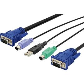 DIGITUS KVM KABEL 5.0M VGA PS/2-MOUSE PS/2-KEYBOARD NS DIGITUS_DS-19233 small