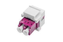 DIGITUS LWL LC/LC-DUPLEX-COUPLER MULTIM F KEYSTONEPANEL OM4 VIOLETFRAME DIGITUS_DN-96019-1-K small