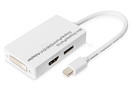 DIGITUS Mini DisplayPort Adapter/Converter Mini DP to DisplayPort HDMI+DVI 0,2m White DIGITUS_DB-340509-002-W small