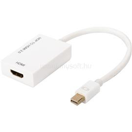DIGITUS MINI DP TO HDMI ADAPTER CABLE MINI DP/M - HDMI A/F 02M WH DIGITUS_AK-340416-002-W small
