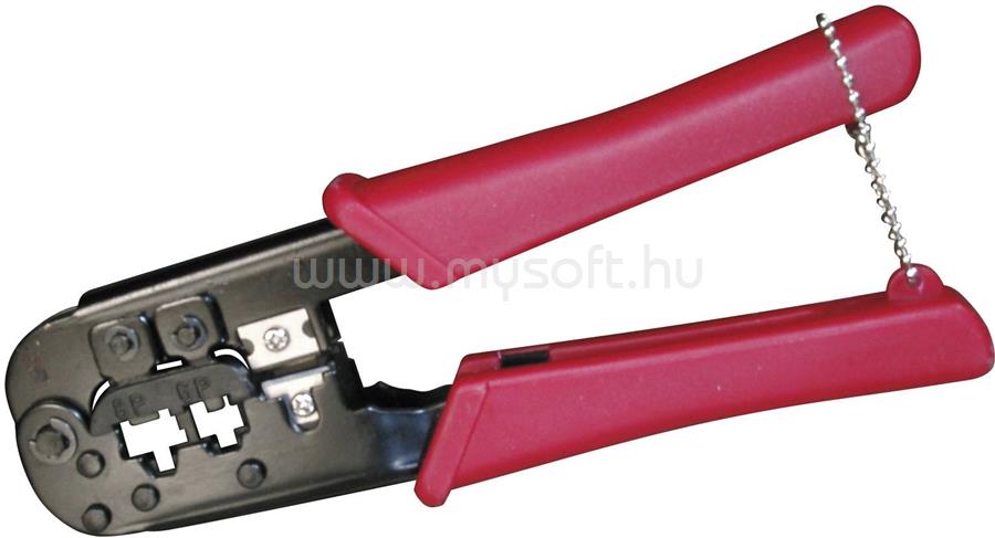 DIGITUS Modular Crimping Tool metal version incl. stripper and cutter 6P4C 8P8C