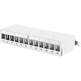 DIGITUS MODULAR PATCH PANEL SHIELDED DESKTOP 12-PORT COLOR GREY NS DIGITUS_DN-93706 small