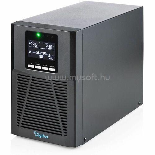 DIGITUS ONLINE TOWER USV 1000VA/1000W 12V/9AHX2BATTERY8XC13LCD-DISP IN