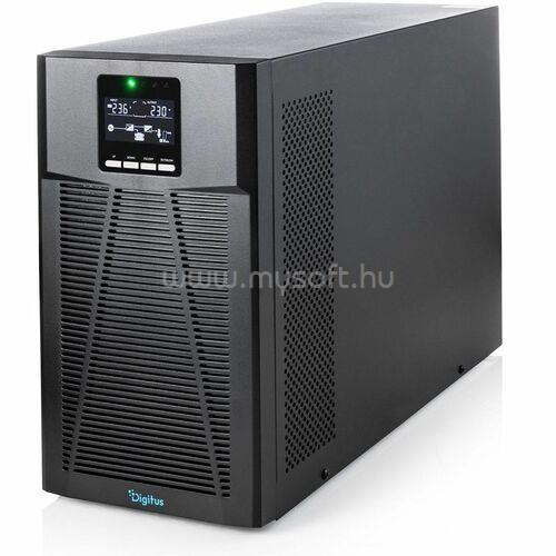 DIGITUS ONLINE USV MOD 2000VA/2000W 12V/9AHX 4BATTERY8XC13LCD-DISP IN