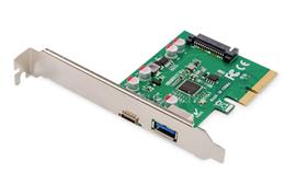 DIGITUS PCIE CARD USB TYPE-C + USB-A PCIE CARD UP TO 10GB/S DIGITUS_DS-30225 small