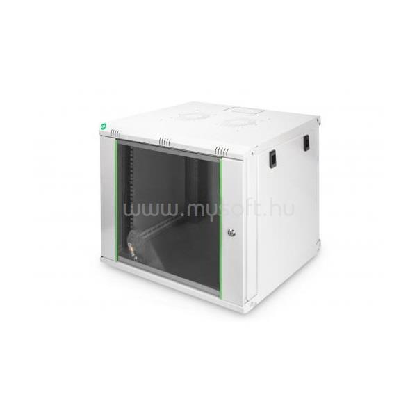 DIGITUS Rack Dynamic Basic 19" 9U 600x450 szürke fali rack szekrény