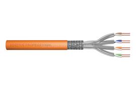 DIGITUS S-FTP PIMF Network Installation cable CAT7 4x2xAWG23/1 LSOH orange RAL2000 500m roll DIGITUS_DK-1743-VH-5 small