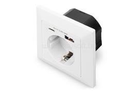 DIGITUS SAFETY PLUG FOR FLUSH MOUNTING WALL OUTLET 1X USB 1X TYPE C DIGITUS_DA-70615 small