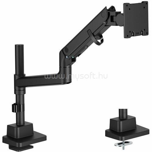 DIGITUS SINGLE MONITOR MOUNT 57 27 KG VESA: 75X75 100X100 BLACK NS