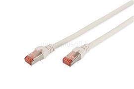 DIGITUS TA-PFTP020C6 S/FTP Cat6 patch kábel 2 m, HF köpeny (szürke) TA-PFTP020C6 small
