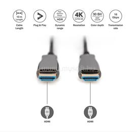 DIGITUS UHD 4K 3D 120Hz aranyozott 2.0b AOC optikai HDMI kábel 10m DIGITUS_AK-330125-100-S small