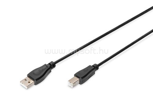 DIGITUS USB 2.0 A-B nyomtató kábel 3m (fekete)