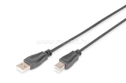 DIGITUS USB 2.0 CONN.CABLE A -B 0.5M USB 2.0 CONFORM