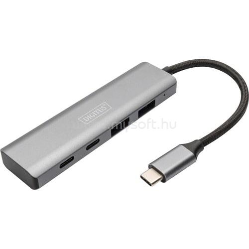 DIGITUS USB-C 4 PORT HUB 2X USB A + 2X USB-C NS