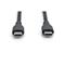DIGITUS USB-C Silicone charging cable USB-C to USB-C USB 2.0 60W 1m Black DIGITUS_AK-300341-010-S small