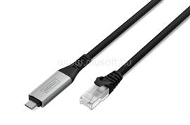 DIGITUS USB-C TO RJ45 1GBIT/S 3M USB 3.2 GEN1 TO CAT6A S/FTP LSZH NS DIGITUS_AK-300601-030-S small