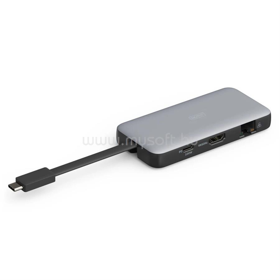 DIGITUS USB-C Travel Docking Station 7 Port