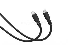 DIGITUS USB Silicone connection USB-C - USB-C cable 0,5m Black DIGITUS_AK-300350-005-S small