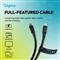 DIGITUS USB Silicone connection USB-C - USB-C cable 1,5m Black DIGITUS_AK-300350-015-S small