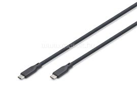 DIGITUS USB Silicone connection USB-C - USB-C cable 1m Black DIGITUS_AK-300350-010-S small