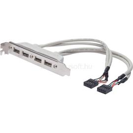 DIGITUS USB SLOT BRACKET CABLE 4X TYPE A-2X10PIN IDC DIGITUS_AK-300304-002-E small