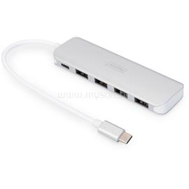 DIGITUS USB Type-C 4 portos USB 3.0 hub + PD DA-70242-1 small