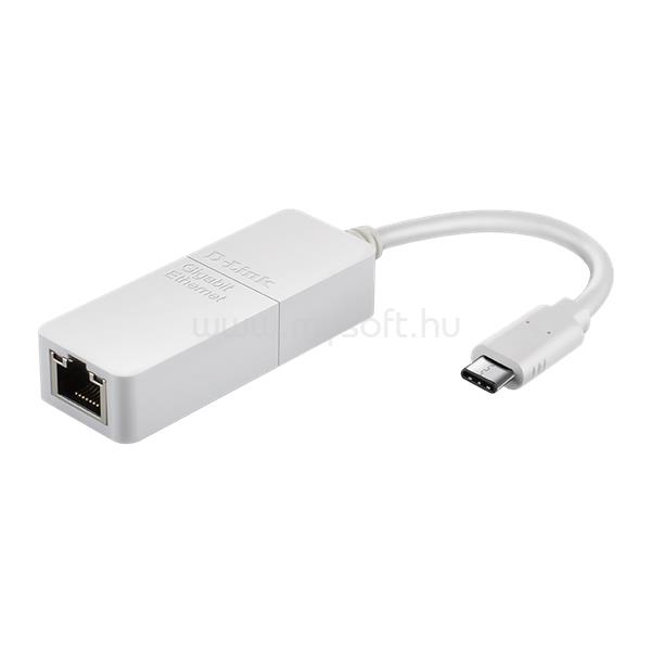 D-LINK Átalakító USB Type-C to Ethernet Adapter 1000Mbps, DUB-E130