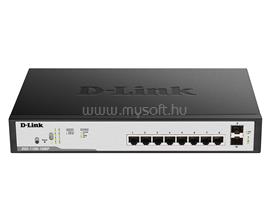 DLINK DGS-1100-10MPV2/E Switch 8x1000Mbps (8xPOE) + 2xGigabit SFP fémházas asztali menedzselhető DGS-1100-10MPV2/E small