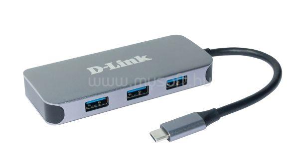 D-LINK DUB-2335 USB-C HUB 3xUSB + 1xUSB-C +1xHDMI + 1xLAN