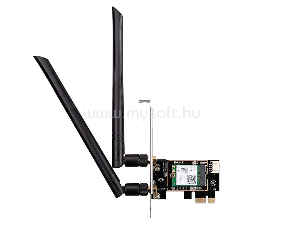 D-LINK DWA-X582 Wireless és Bluetooth Adapter PCI-Express Dual Band AX3000