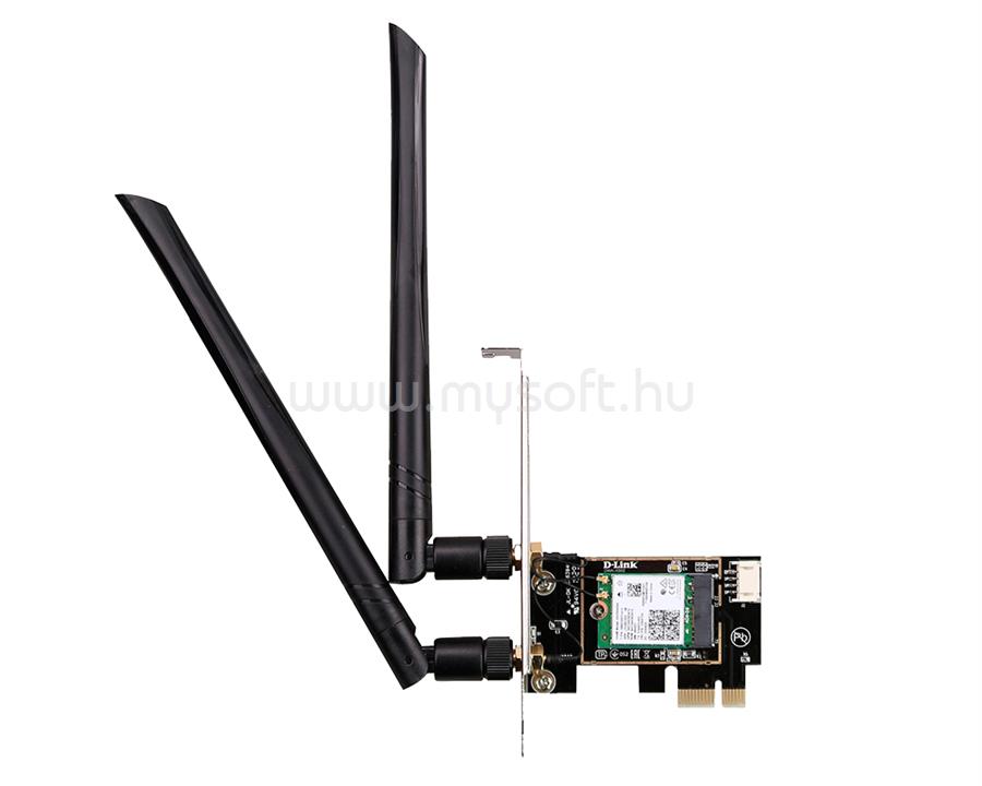 DLINK DWA-X582 Wireless és Bluetooth Adapter PCI-Express Dual Band AX3000