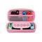DOBE Nintendo Switch hordtáska + Thumb Grip (rózsaszín) iTNS-2121 small